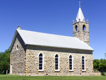 old stone church