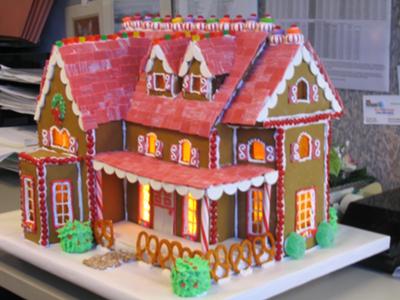 barbie gingerbread house