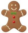 Smart Looking Gingerbread Man