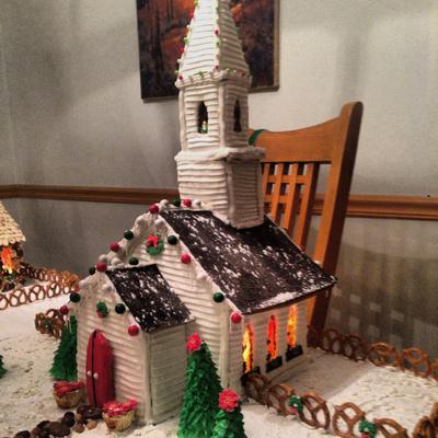 Mel's Gingerbread Church #1